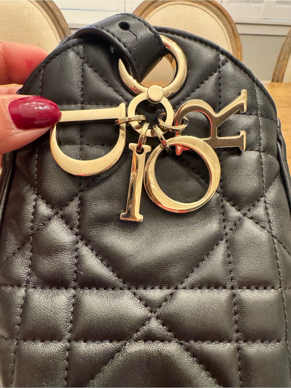 Dior | Medium D-Motion Bag in Black, NWT - Picture 11 of 16